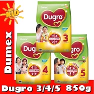 Dumex Dugro 3/4/5 (Asli/Madu/Choc) - 850g Exp:02/2026