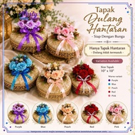 1PCS 3PCS 5PCS GABUS BULAT DULANG HANTARAN SIAP GUBAHAN / HANTARAN PERKHAWINAN / MAJLIS BERTUNANG / 