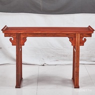 Rosewood Chinese Style Myanmar Rosewood a Long Narrow Table Altar Furniture Factory Wholesale Antique Altar Living Room