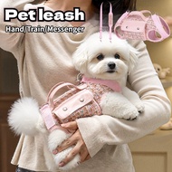 Dog horizontal backpack out and out for cat bag pet puppy portable crossbody lightweight one-shoulde