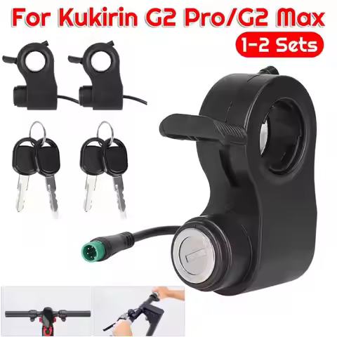 2025 New E-Scooter Ignition Lock E-scooter Throttle Accelerator Starter Switch Lock for Kukirin G2 P