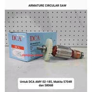 DCA Armature Circular Saw AMY 02-185 AMY 185 Makita 5806B compatible