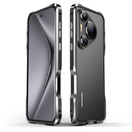 [JLK] Aluminum Bumper Case for Huawei Pura 70 Ultra 70 Pro+ Case P70 Pro Cover P70 Ultra Shockproof 