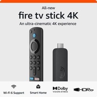(USA Spec!) Amazon Fire TV Stick 4K (2nd Gen, 2023 Release) streaming device with Alexa Voice Remote (includes TV controls, 3rd Gen) 2/8GB, Wi-Fi 6 亞馬遜超高清串流媒體播放器 / 電視機棒，w/Netflix，prime video preset app buttons，100% Brand New水貨!
