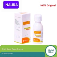 D-vit SYRUP Vitamin D3 400IU Orange Flavor