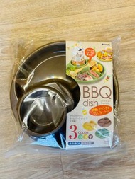〔日本製]Inomata 燒烤露營分格餐盤 塑料分格碟 BPA Free