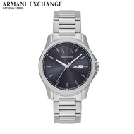 Armani Exchange Men's Analog Watch ( AX1767 ) - Quartz, Silver Case, Round Dial, 22 MM Silver Stainl