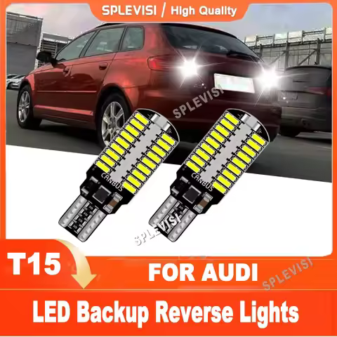 2x T15 912 915 White LED Reverse Light Bulbs For Audi A1 8X A3 8P A4 B8 A4 B9 A5 A6 C6 C7 A8 4E TT 8
