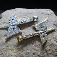 BIG Halberd 長柄斧中世紀斧頭武器吊墜