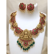 Indian matt finish necklaces jewellery
