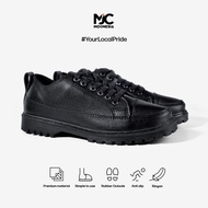 CODE F48A MJC INDONESIA Docmart Carlos Men's Formal Loafers Latest Men's Oxford Shoes Full Black