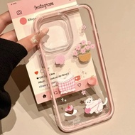 HP Cat Cake Flower Case Redmi 13 13X 15 15C 9 9A 9T 10C 12C 13C 14C A3 A5 12 5G 10A Case Tk4