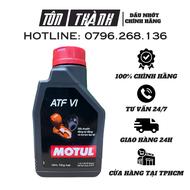 [HÀNG CHÍNH HÃNG MOTUL] NHỚT HỘP SỐ TỰ ĐỘNG TRỢ LỰC TAY LÁI ATF VI MOTUL (1 LÍT)