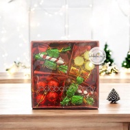 HIJAU BEST PROMO Decor Accessories = 17 BOX SET C-54 Christmas Accessories Christmas Tree Decoration
