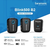 Mic Youtube Wireless Saramonic Blink 500 B2 (TX + TX + RX) Garansi 2Th