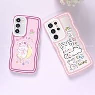 Wavy case for Samsung S25 S25Plus S25+ S25Ultra S24 S24FE S24Plus S24+ S24Ultra A05 A05s A15 A25 A35