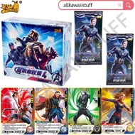 [OFFICIAL Kayou LICENSED] Marvel Avengers Tier 1 Collection Card Original Kayou 1 Pack 5pcs | Captain America Captain Marvel Iron Man Spiderman Doctor Strange Black Panther Thor Hulk Scarlet Witch Black Widow Ant Man Card Craft CCG
