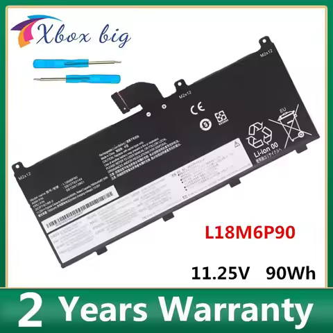 L18M6P90 Laptop Battery For Lenovo ThinkPad P53 Series L18C6P90 02DL028 5B10W13901 SB10K97664 11.25V