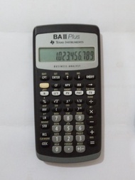 BA II Plus Financial Calculator 計數機 計算機