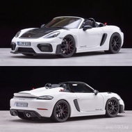 1:18 NOREV Porsche 718 spyder cayman GT4 RS 2023 Alloy Car Model
