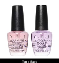 OPI Base coat and Top coat 15mL Regular Nail Lacquer Air Dry Normal Nail Polish
