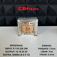 CSH Best Quality Box Transformer (small transformer) 100% Pure Copper 5A CT 32V, 45V, 55V & non CT