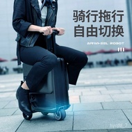 ‍🚢Smart Riding Electric Luggage Scooter Car Boys and Girls Exhibition Trolley Boarding Travel Luggage