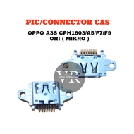 CAS CONNECTOR PIC/ OPPO A3S CHARGING SOCKET/ CPH1803/ A5/ / F7 F9 MICRO/