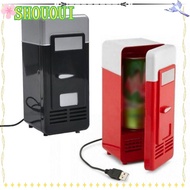 SHOUOUI USB Fridge, Warmer Desktop Mini Fridge,  24V 5W Freezer Drink Travel