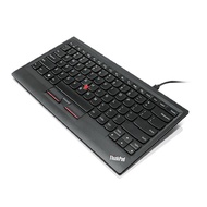 LENOVO 0B47190 Wired USB Keyboard | ThinkPad Compact USB Keyboard with TrackPoint - US English | 3YR