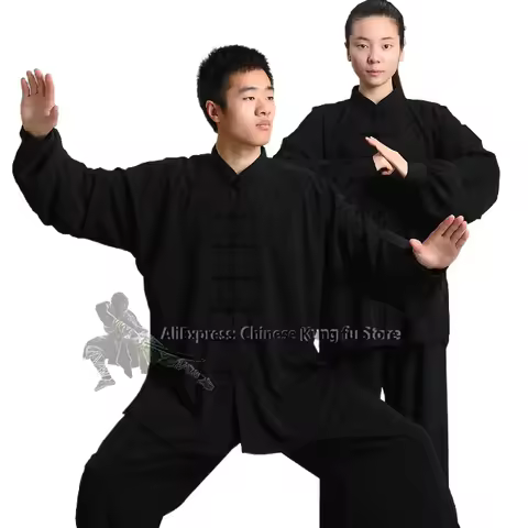 Kung Fu Uniform Tai Chi Suit Long Sleeves Wushu Martial arts Clothes Traditional Chinese Clothing