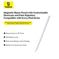 Baseus Smooth Writing 2 Stylus with LED Indicators Wireless Version Moon White (USB-C Cable and Acti