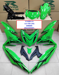 Rapido Cover Set Yamaha Y15ZR V1 V2 LC-150 (30) Accessories Motor Y15 Ysuku Color Green Nardo Grey Y15ZR