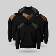 SAURIRE Crewneck Sweater Combination Crewneck Sweater Distro Quality