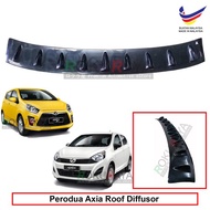 Perodua Axia 2014 Vortex Generator Shark Fin Aerodynamic Rear Top Roof Diffuser