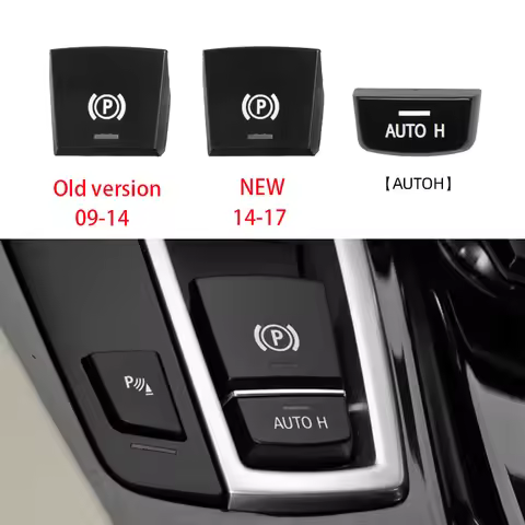 Car Handbrake Parking Brake P Button Switch Cover For BMW 5 7 F01 F02 F07 F10 F11 F18 F30 520 523 73