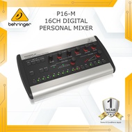 BEHRINGER P16-M 16-Channel Digital Personal Mixer (P16M / P-16M)