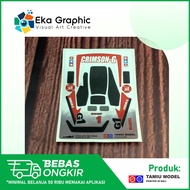 Crimson Glory Chrome Decal Sticker