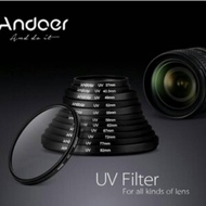 Andoer UV Filter for Canon Nikon Sony DSLR Camera
