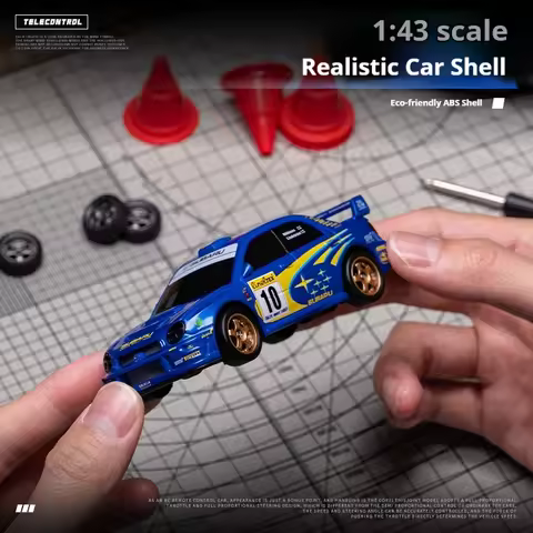 New 1/43 Desktop Mini RC Remote Control Car Drift Car RX7 Racing Remote Control Table Decoration JDM