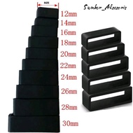 Ring LOOP STRAP Rubber Watch STRAP 16mm 18mm 20mm 22mm 24mm 26mm