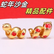 Boutique 2025 New Style Accessories Roll Snake Jewelry diy Bracelet Separator Beads Benming Year San