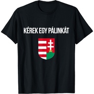 Graphic Gift I'd Like A Palinka in Hungarian Shirt Hungary Souvenir T-Shirt Men Clothing Custom Prin