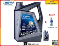 AISIN น้ำมันเครื่องสังเคราะห์แท้ เครื่องยนต์ดีเซล 10W-40  6 7 8L.