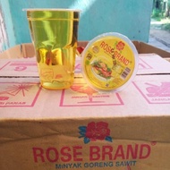 Minyak Goreng Rosebrand Gelas 1 Dus Isi 48 Gelas Uk 220Ml
