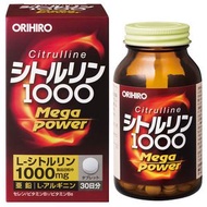 Orihiro瓜氨酸兆功率1000（240粒）