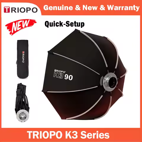 TRIOPO K3 Series Quick-Setup Octagon Softbox Bowens Mount for Sokani X100 X60 Mini Aputure 300c 200x