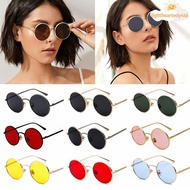 ILIGHTHEARTEDY4 Steampunk Sunglasses Men and Women UV Protection Circle Glasses Circle Glasses