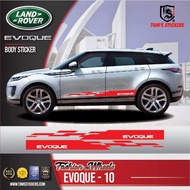 LAND ROVER EVOQUE CAR BODY STICKER SET EVOQUE - 10
