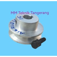 Pully A1 x 2.5 inch AS 0, 8, 10, 12, 14, 15, 16, 17, 18, 19, 20, 22, 24, 25, 1" mm Aluminum A1 x 2.5
